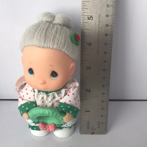 Vintage Precious Moments Holiday Grandparents - Picture 10 of 11